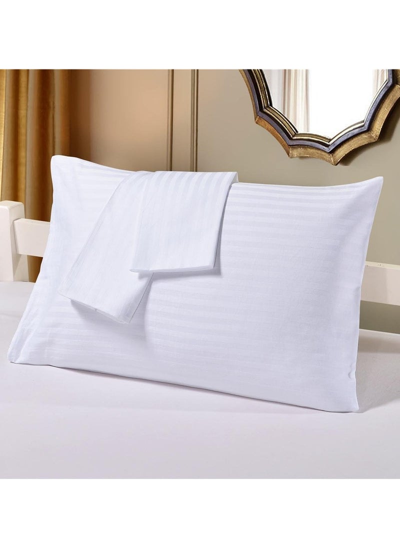 DubaiGallery Hotel Collection Chester Percale Duvet Cover Set Of 3 ,King Size  - Image 4