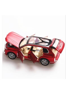 CHE ZHI Diecast Car 1:32 For BMW X7 Alloy Cars Model Simulation Die-Casting Sound And Light Pull Back Model Kid's Toy Gifts (Color : Red)  - Image 2