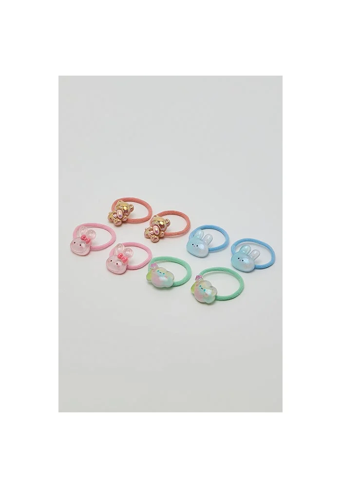 أر أند بي 8 Pack Ponytail Hairbands