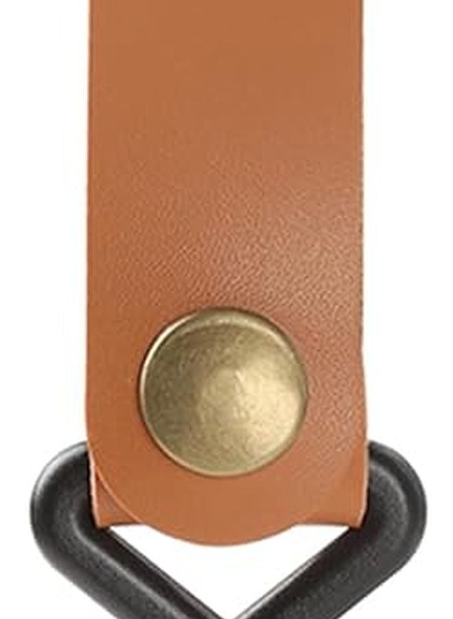 4 قطع من خطافات الجلود الخارجية من نوع S المضادة للسقوط، معلق لا يتطلب الحفر للملابس في التخييم - Image 5