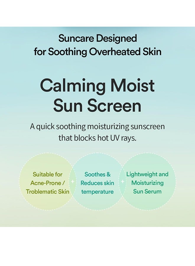 Tocobo Cica Calming Sun Serum SPF50+ ，Fermented Cica Complex, Cooling Sun Serum, Reduces Skin Temperature, Quick Soothing, Lightweight and Moisturizing Sun Serum-50ml - Image 3