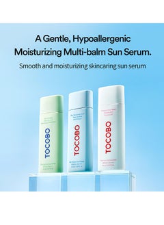 Tocobo Cica Calming Sun Serum SPF50+ ，Fermented Cica Complex, Cooling Sun Serum, Reduces Skin Temperature, Quick Soothing, Lightweight and Moisturizing Sun Serum-50ml  - Image 4