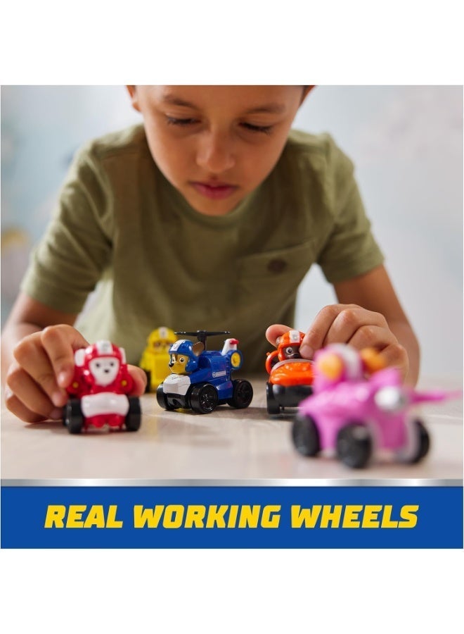 ريزوس مجموعة ألعاب باو باترول الجديدة الكاملة 7 قطع - مجسمات شخصيات كلاب كرتونية للأطفال، ألعاب تعليمية لفريق الإنقاذ قابلة للتجميع للأولاد والبنات، مجموعة هدايا تحتوي على شخصيات مصغرة - مجموعة ألعاب ممتعة لتنمية الخيال - Image 4