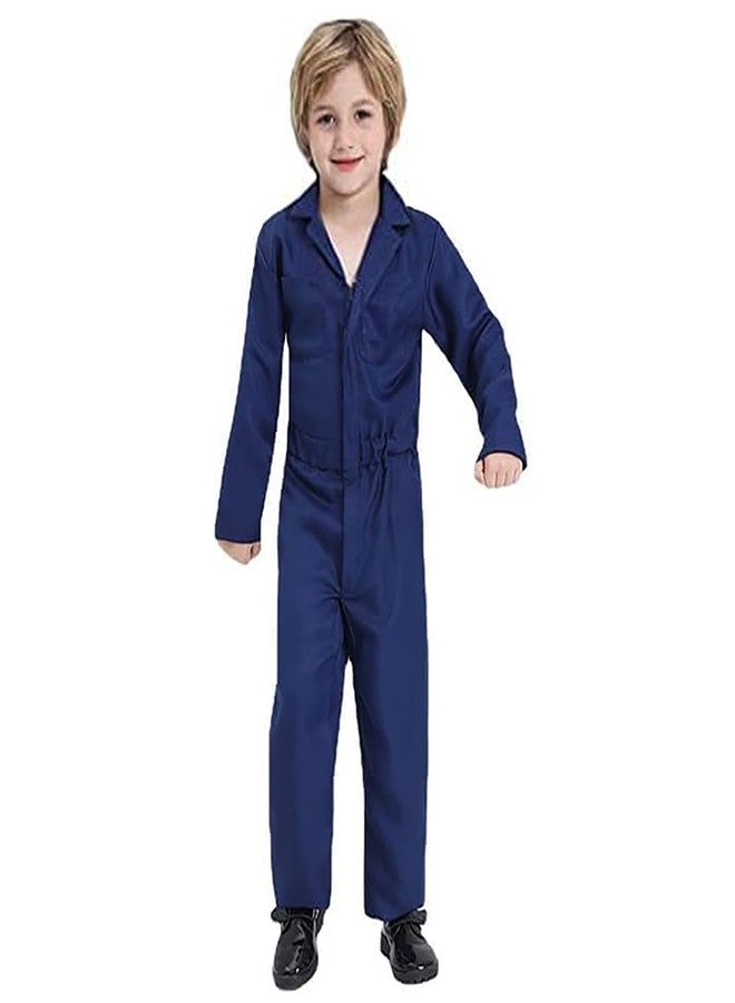 brableewear Halloween Killer Costume Kids Horror Movie Killer Cosplay Jumpsuit Outfits Halloween Coveralls Movie Replica - Image 2