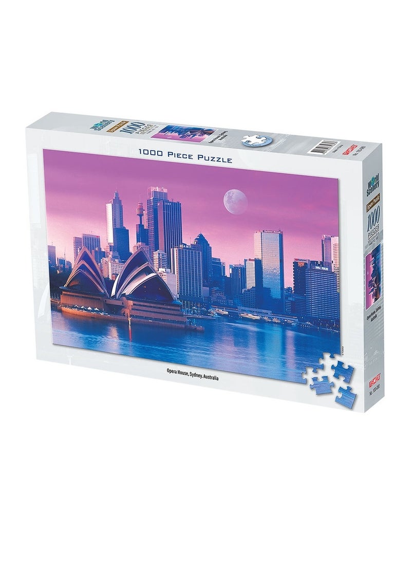 TOMAX Tomax - Opera House In Sydney Australia Puzzle 1000 Pieces - 100-080 - Image 1