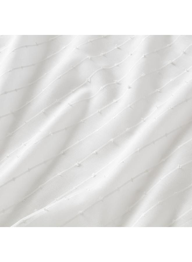 Zaboon Sheer Curtains, 1 Pair, White, 140X300 Cm - Image 3