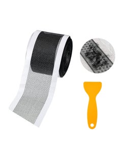 Self-Adhesive Hair Filter Sticker Disposable Shower Drain Adapter Anti-Clog Kitchen Bathroom Drain Hair Drain Catcher Door Kitchen Sewage Grill Filter Window Screen Repair Patch.
