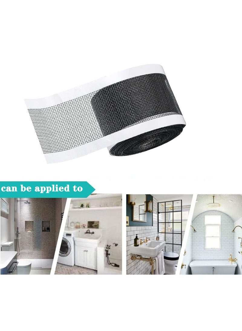 SYOSI - Self-Adhesive Hair Filter Sticker Disposable Shower Drain Adapter Anti-Clog Kitchen Bathroom Drain Hair Drain Catcher Door Kitchen Sewage Grill Filter Window Screen Repair Patch. - Image 1