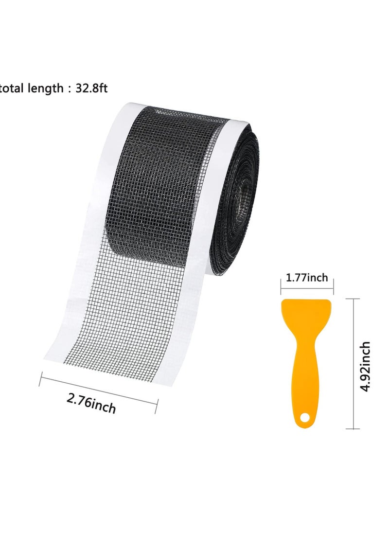 SYOSI - Self-Adhesive Hair Filter Sticker Disposable Shower Drain Adapter Anti-Clog Kitchen Bathroom Drain Hair Drain Catcher Door Kitchen Sewage Grill Filter Window Screen Repair Patch. - Image 1