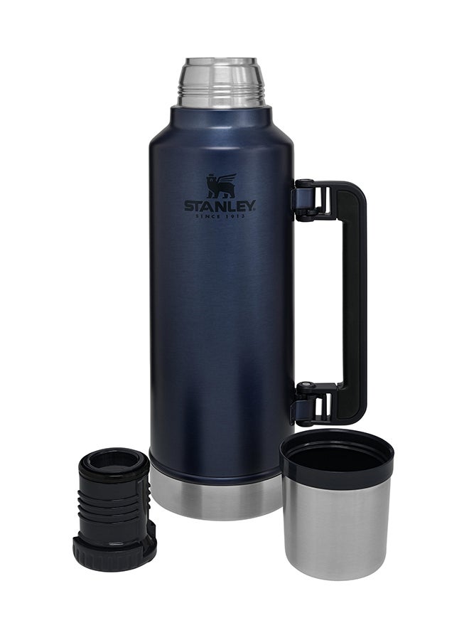 Classic Legendary Bottle 1.9L / 2.0QT Nightfall – BPA FREE Stainless Steel Thermos | Hot for 45 Hours | Leakproof Lid Doubles as Cup | Dishwasher Safe | Lifetime Warranty