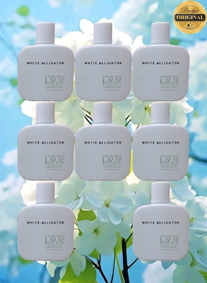 ايميك 8 قطع عطر وايت اليجيتور 100 مل - Image 1