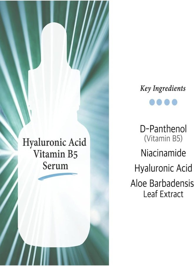 Cos De BAHA - Cos De BAHA Vitamin B5 4% + Hyaluronic Acid Serum 30ml - Hydrating Face + Anti Wrinkle, D-Panthenol - Image 1