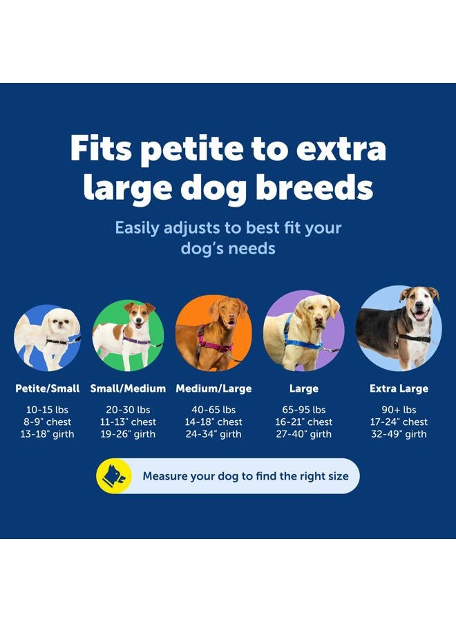 PetSafe Easy Walk No-Pull Dog Harness - The Ultimate Harness to Help Stop Pulling - Take Control & Teach Better Leash Manners - Helps Prevent Pets Pulling on Walks - Small, Red/Black - Image 5