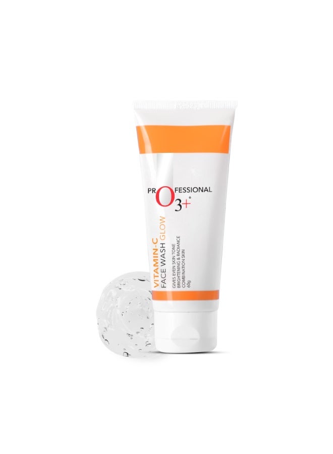 O3+ Vitamin C Face Wash Glow For Daily Brightening & Gentle Cleansing 60g (Pack of 2) - Image 4
