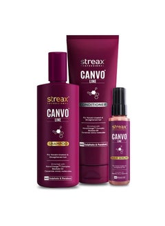 Pro Canvo Line Shampoo, Conditioner & Serum For Straightened Hair - pzsku/Z7369938179585A1E6B5EZ/45/_/1733730010/fe2247ae-15a7-42a7-8e9a-65f0049746d2