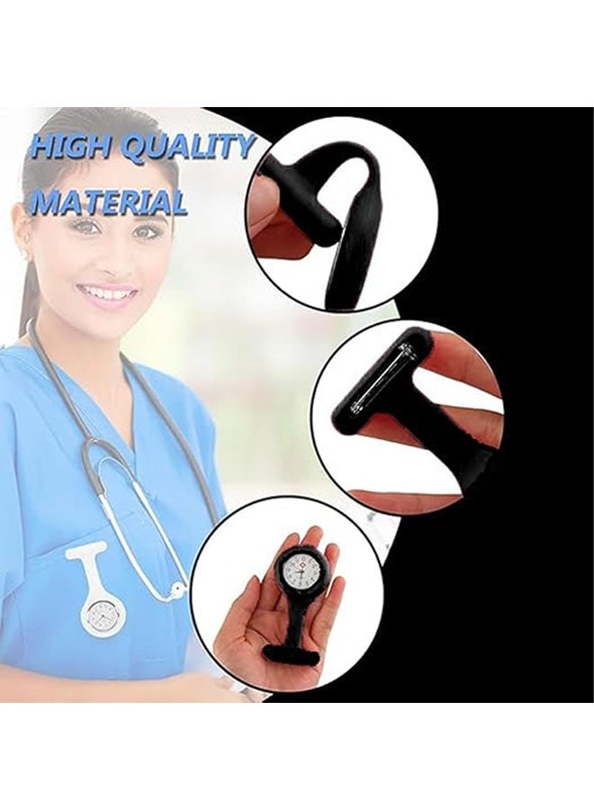 3 ساعات جيب للممرضات والعاملين في مجال الرعاية الصحية - سهلة الحمل، مناسبة للأطباء والمسعفين - Image 2