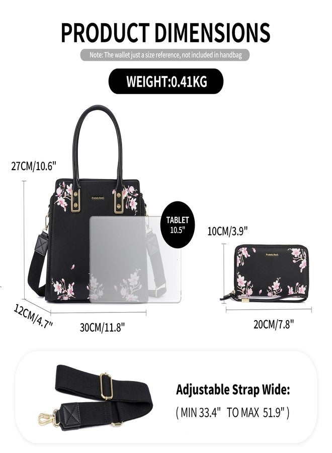 Pomelo Best Purses and Handbags for Women, PU Leather Tote Shoulder Bag Satchel Top Handle for ladies - Image 5