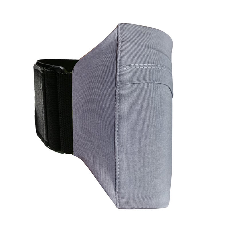 Adjustable Magic Strap Sport Leg Bag Gray calf