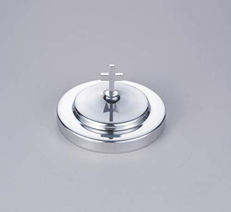 Stratford Chapel Polished Aluminum Bread Plate Cover - Image 1