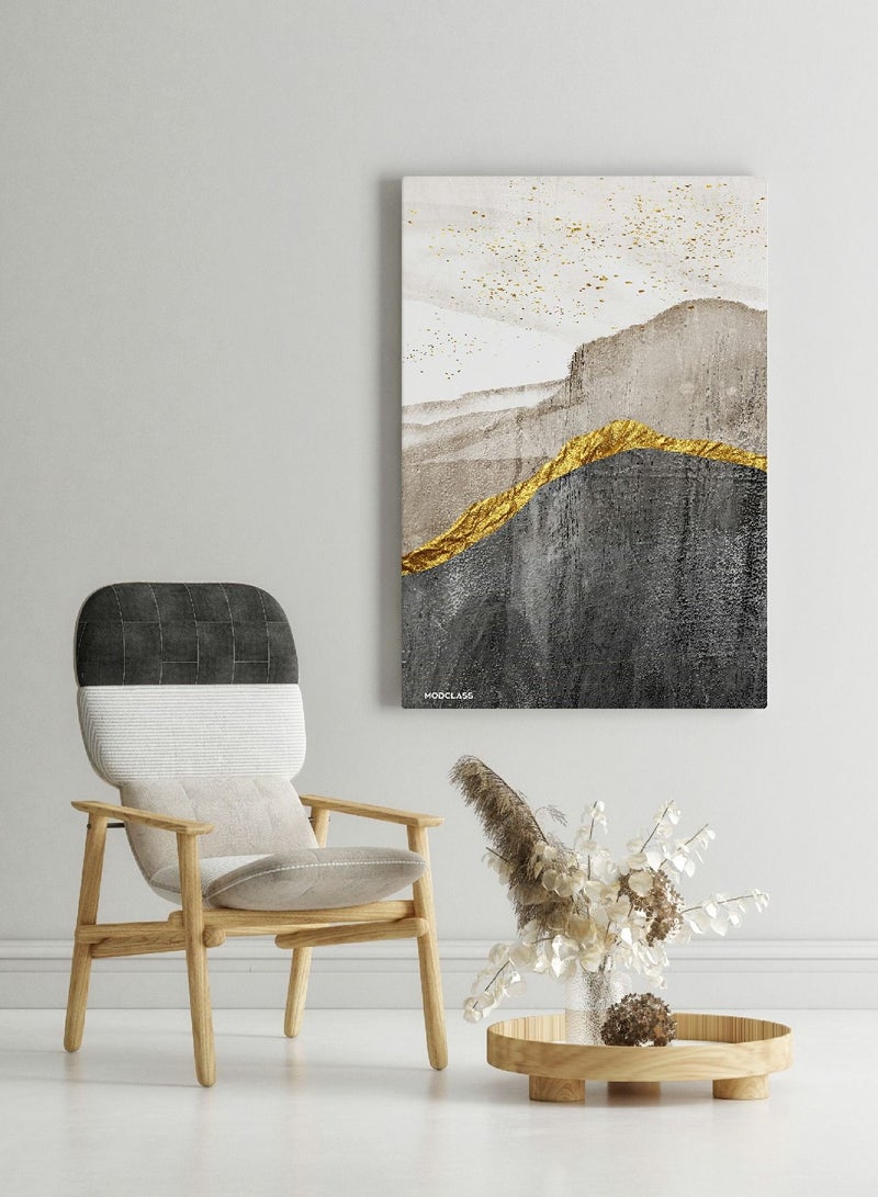 مودكلاس لوحة جدارية كانفس بتصميم تجريدي - Image 1