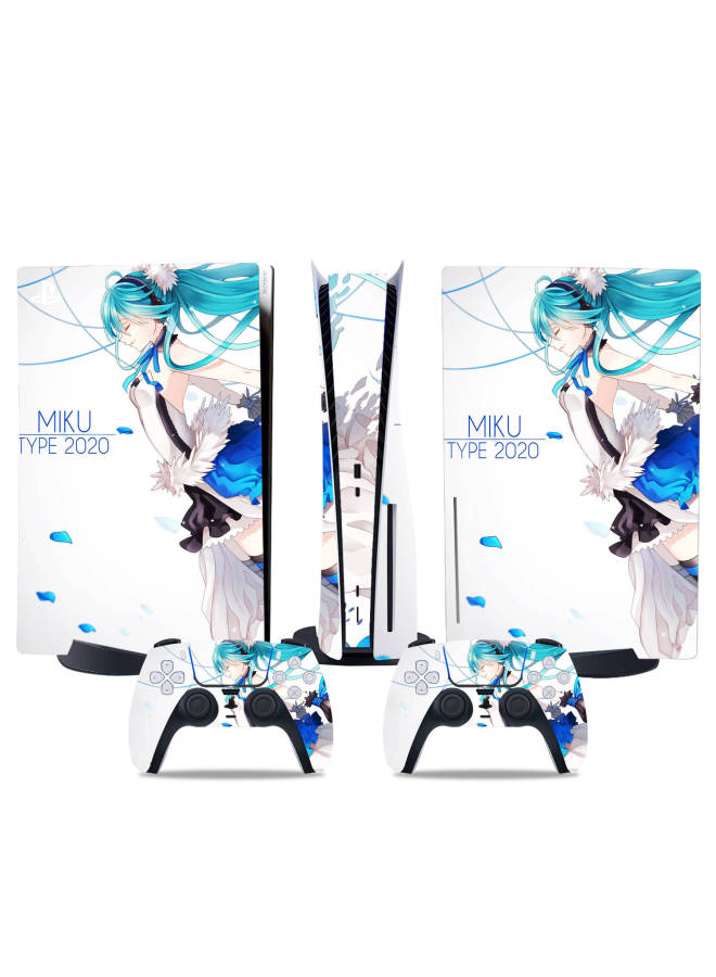 General PS5 Stickers PS5 Optical Drive Version Digital Version Film Full Body Protection Stickers A Variety Of Japanese Anime Sticker-Color:TN-DiskPS5-3791  - Image 5