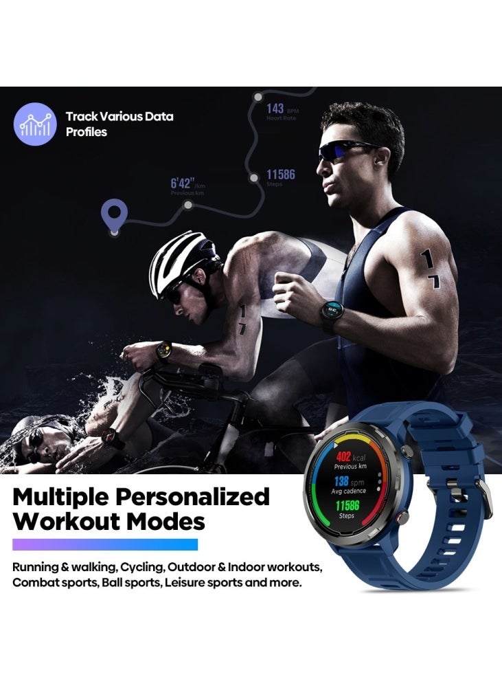 Zeblaze E400 Smart Watch with Noninvasive Real Time Blood Sugar Monitoring Body Temperature Heart Rate Blood Pressure and Blood Oxygen Tracking  - Image 3