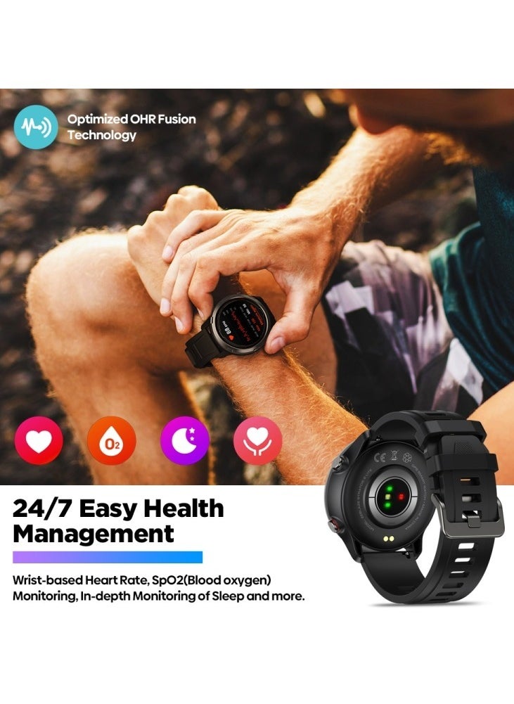 Zeblaze E400 Smart Watch with Noninvasive Real Time Blood Sugar Monitoring Body Temperature Heart Rate Blood Pressure and Blood Oxygen Tracking  - Image 4