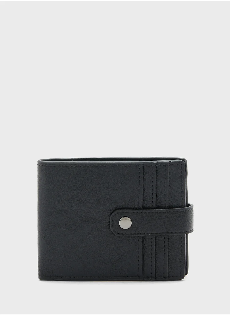Robert Wood Bi Fold Wallet With Multiple Card Holder Pockets
