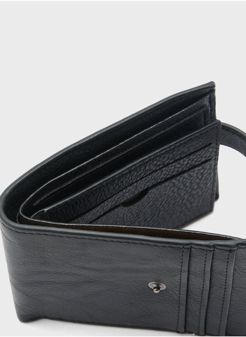 Robert Wood - Bi Fold Wallet With Multiple Card Holder Pockets - Image 1