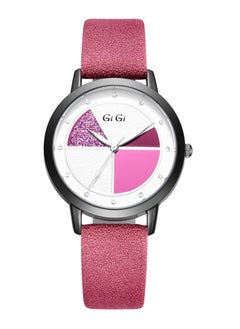 Women Wrist watch by GiGi Analog Watch Leather band Dial with Crystals