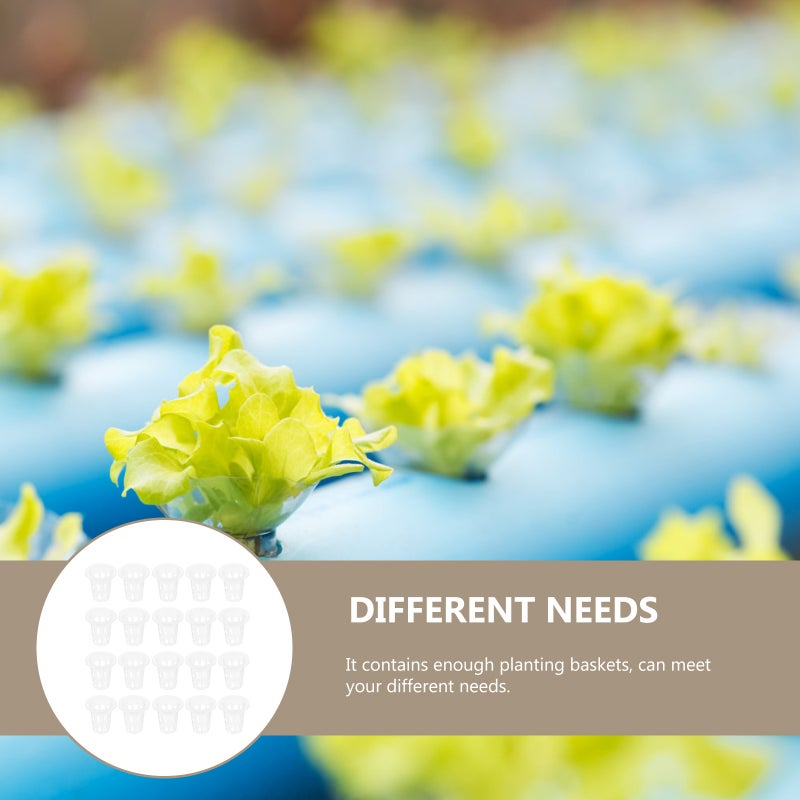 🌱 أحواض زراعة للحديقة مزودة بنظام تصريف وسلال شبكية للزراعة المائية متعددة الاستخدامات للاستخدام المنزلي - Image 4
