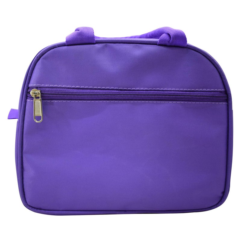 Asera حقيبة غداء معزولة للأطفال، حقيبة تيفين للمكتب/الكلية/المدرسة، خفيفة الوزن، مقابض متينة، جيوب متعددة (حورية البحر 6 قطع) - Image 5