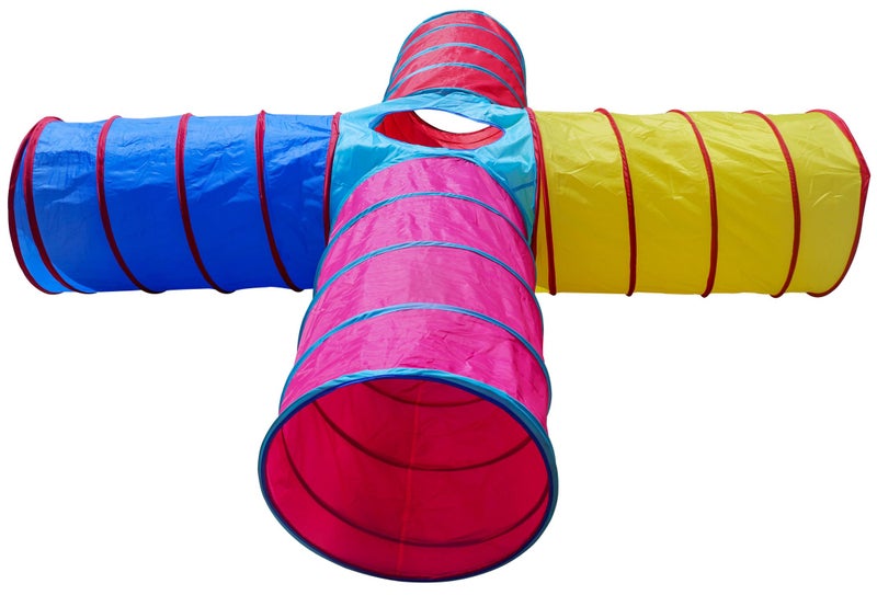 Homecute Tunnel Tent for Kids, Play Tunnel, Foldable Indoor & Out Door Crawl Through Tunnel for- Kids Toddler Babies Children, Tunnel Tent for Kids, Girls and Boys. (4 Way Multicolour) - Image 4