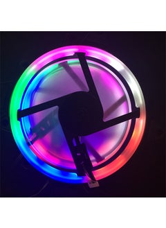 Aurora Eclipse 16LED 12025 Dual Ring PC Case Fan Double-ring multicolored