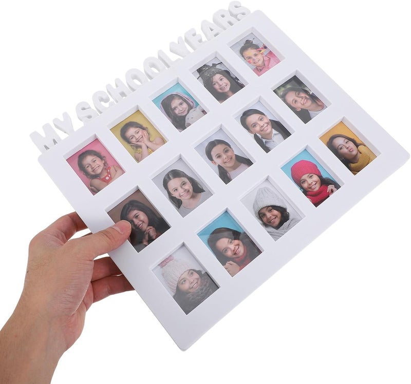 Simple multi-feature universal build KALLORY School Years Picture Frame for White 25x28cm Growth Recording Photo Display Frame for Classroom and Home Decor Daily universal pick Easy daily handling design Long term storage compatible Bulk storage easy optimized build Carefully selected solid material Wide daily application Condition adaptive build Non sticky surface Gulf standard sizing alternatives Air & land transit compatible Post-order arranged dispatch Trusted all-purpose quality Ready order processing Market multi-use trusted quality Full land route delivery Coast & inland available Changing environment compatible Gulf mainstream practical design Daily repeated use trusted quality Reliable local delivery service Light & sturdy Classic practical design Regular scheduled transit Timely planned dispatch - Image 4