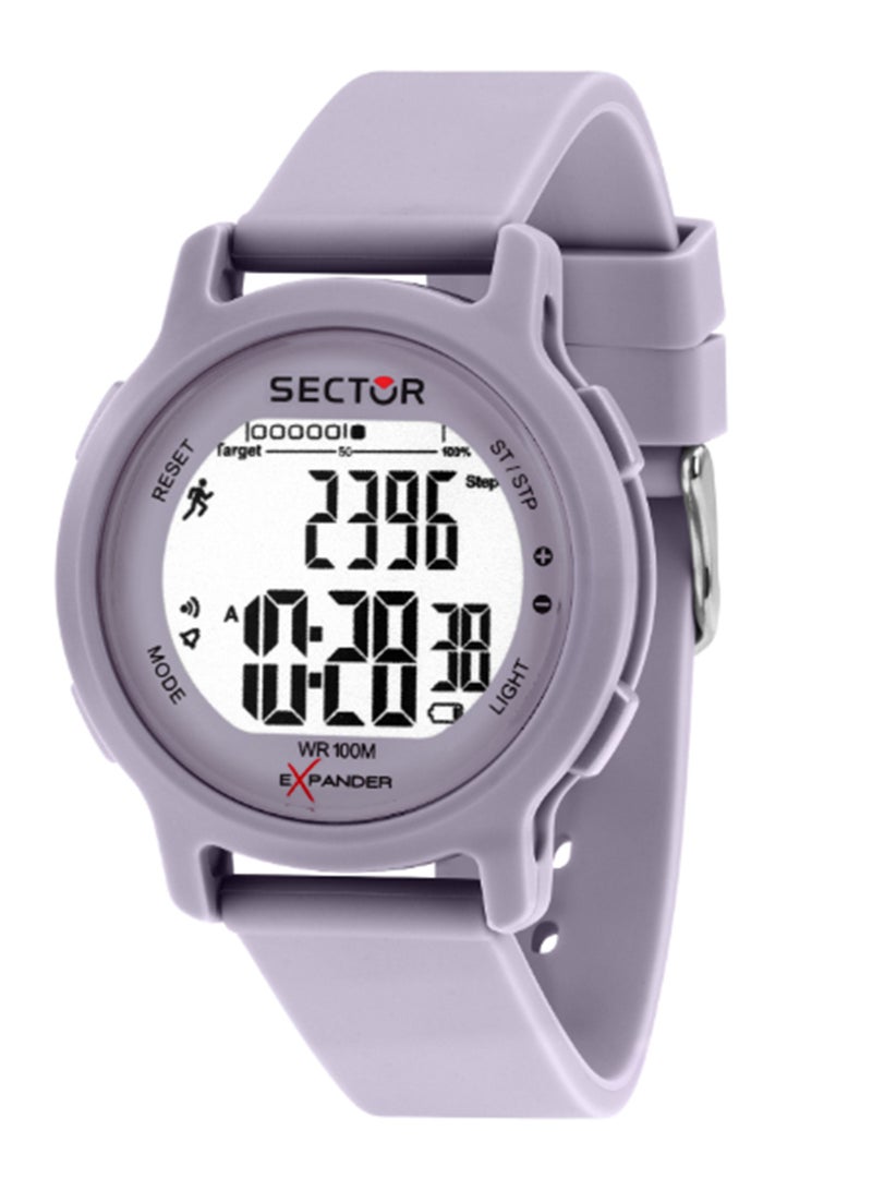 Sector EX-27 43MM DIGITAL PURPLE DIAL PURPLE ST - Image 1