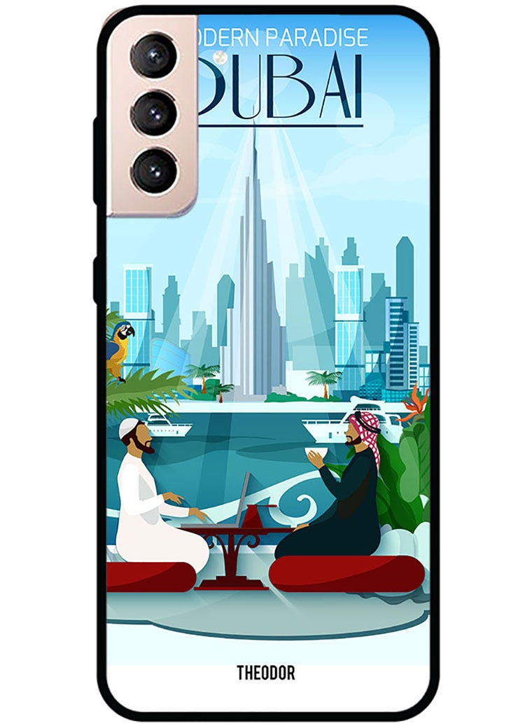 Protective Case Cover For Samsung Galaxy S22 Dubai Paradise