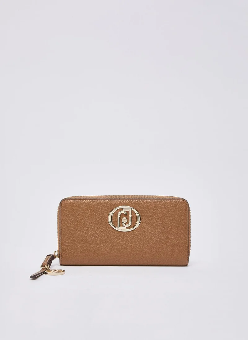 ليو جو Large wallet with logo