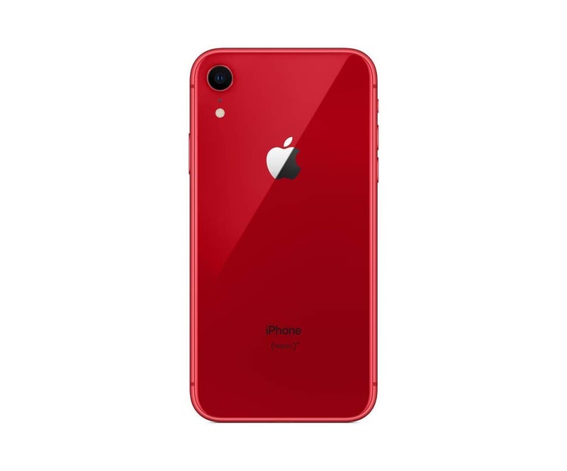 ABUSVEX Original Rear Back Glass Replacement Compatible with iPhone XR 6.1 inches All Carriers with Pre-Installed Adhesive and Repair XR Tool (Red) - Image 1