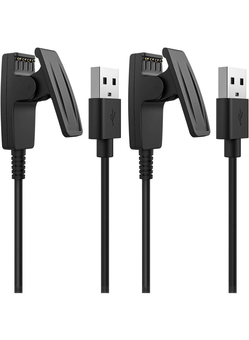 Arabest Charger for Garmin Forerunner 235/35/ 35J/ 64/230/ 630/645/ 645 Music/ 735XT/ Vivomove HR/Approach S20/ G10/ Lily Watches £¬Smart Watch Replacement Charger Charging Clip Sync Data Cable  - Image 1