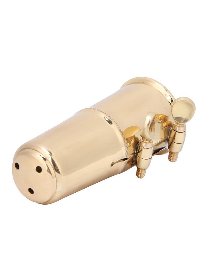 Thoraya - Brass Alto Saxophone Mouthpiece Cap Saxophone Ligature Set Musical Instrument Accessories - Image 1