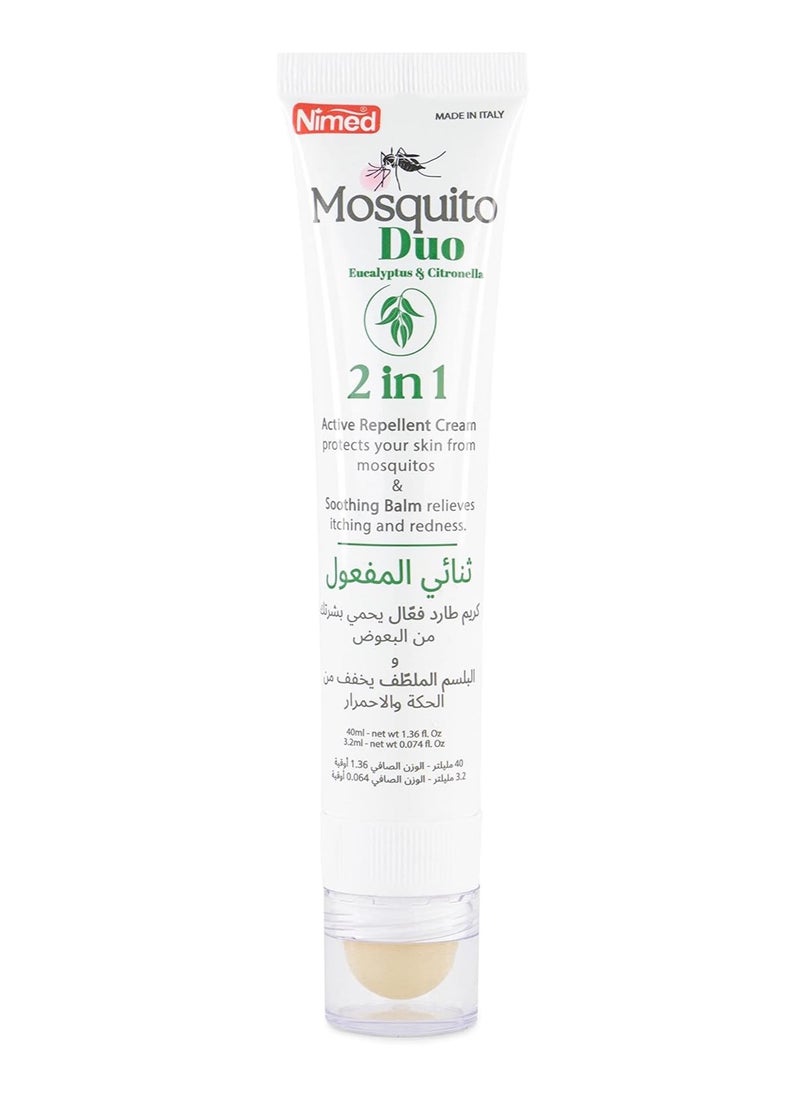 Nimed Nimed 2 in 1 Duo Before And After Mosquito Cream  - Image 1