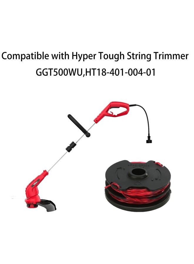 THTEN 0.065" Spool Trimmer Line Compatible with Hyper Tough GGT500WU HT18-401-004-01 Trimmer Spool - Image 2