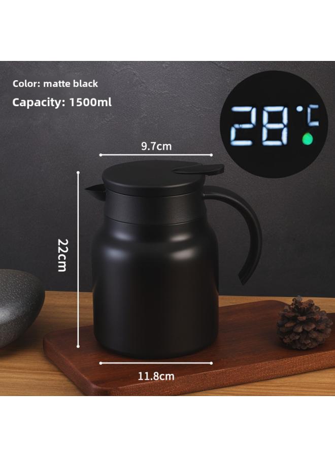 3 6 Stainless Steel Stew Teapot Household Tea Special Display Temperature Small Capacity Tea Water Separation Office Heat Pot 