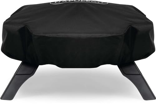 Napoleon Grill Cover for Portable Grills Fits TravelQ and TravelQ PRO285 Black Water Resistant UV Protected Air Vents Hanging Loops Adjustable Buckled Straps - Image 1