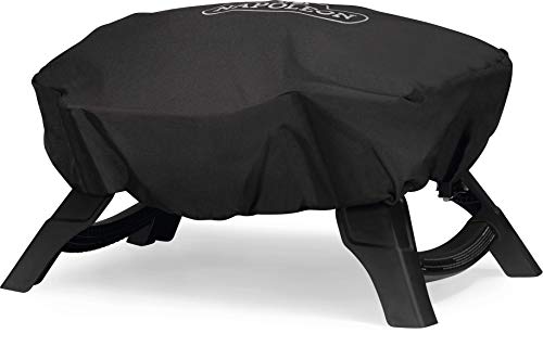 Napoleon Grill Cover for Portable Grills Fits TravelQ and TravelQ PRO285 Black Water Resistant UV Protected Air Vents Hanging Loops Adjustable Buckled Straps - Image 3