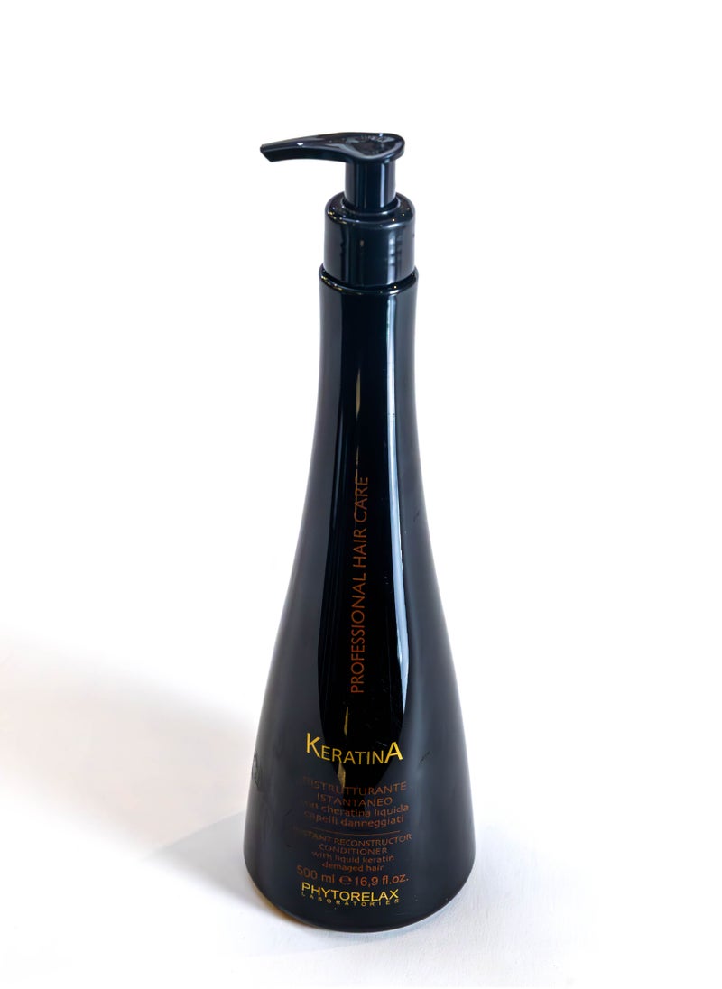 Phytorelax - Phytorelax Keratin Conditioner - For Repair, Smoothing, and Deep Hydration, 500 ml - Image 1