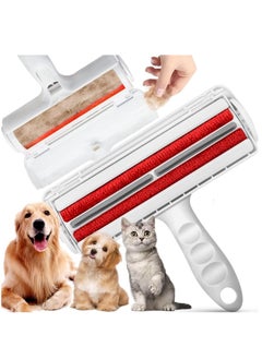 vsell24 Pet Hair Remover and Reusable Lint Roller Self Cleaning Dog  Cat Fur Remover For Couch Furniture Carpet Cloths Beds And Car Seats  - Image 1