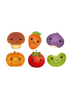 6-in-1 Matching Puzzle Educational & Fun Game - Vegetables