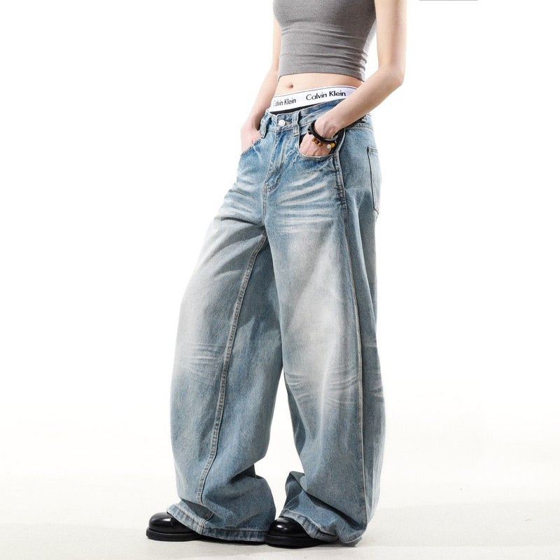 Vintage Classic European-American Design Daily Commute Jeans  Size_S - Image 1